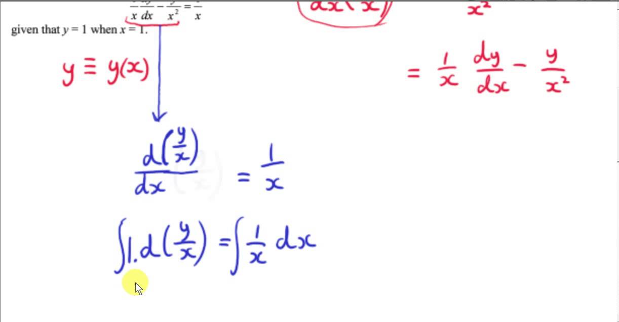 differential equations applications examples
